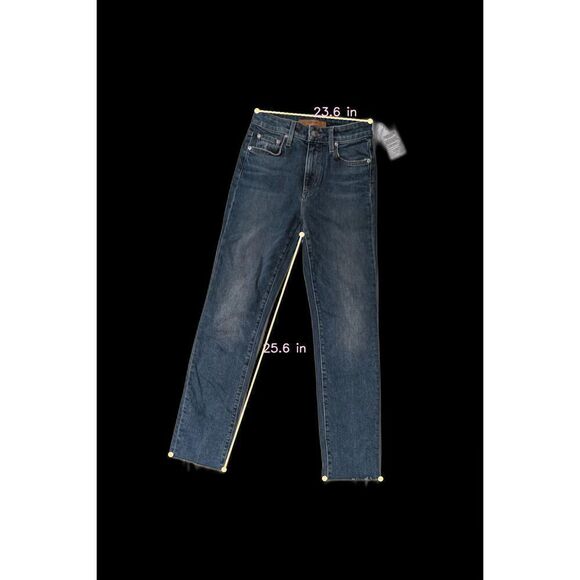 Joe's Jeans The Milla Jean High Rise Straight Ankle & Cropped Size 24 - Picture 8 of 8